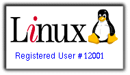 Linux Counter User # 12001